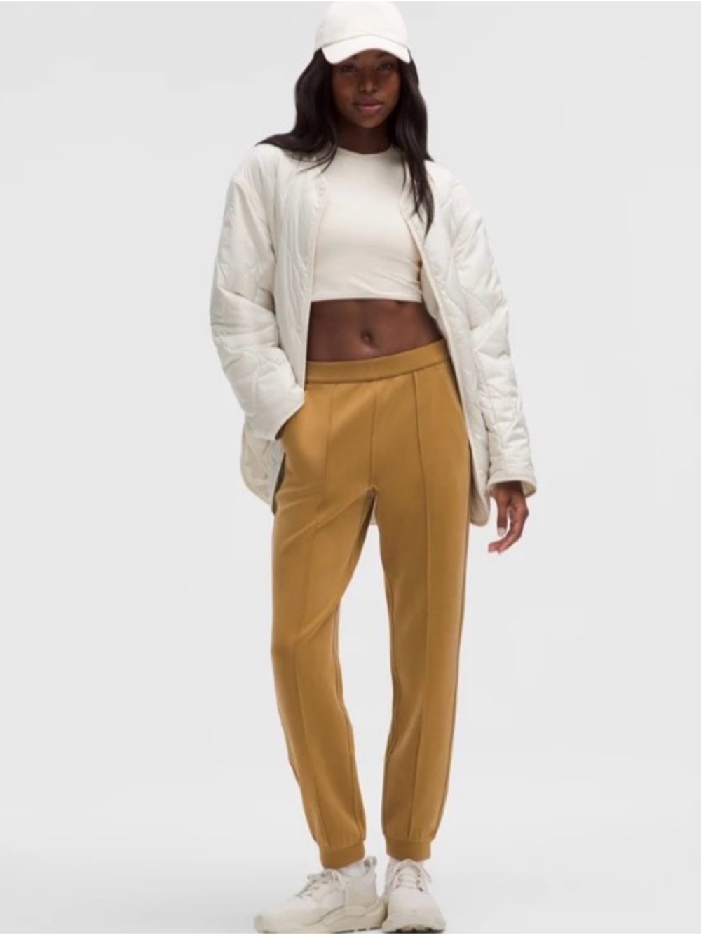 Lululemon softstreme melrose tan Jogger Pants - Large